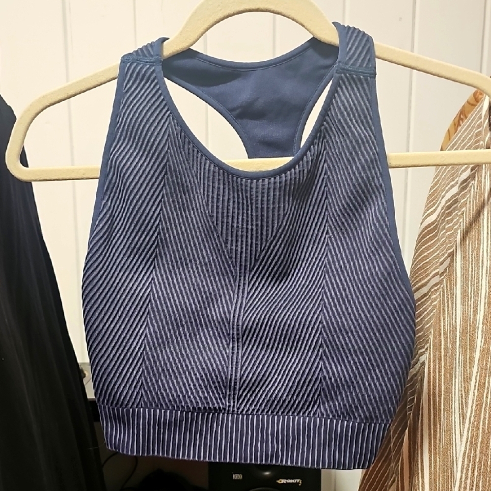 Free People Movement Ribbed High Neck Sports Bra Size XL